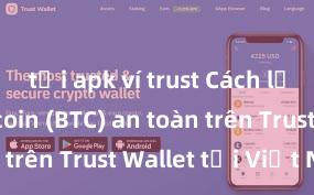 tải apk ví trust Cách lưu trữ Bitcoin (BTC) an toàn trên Trust Wallet tại Việt Nam